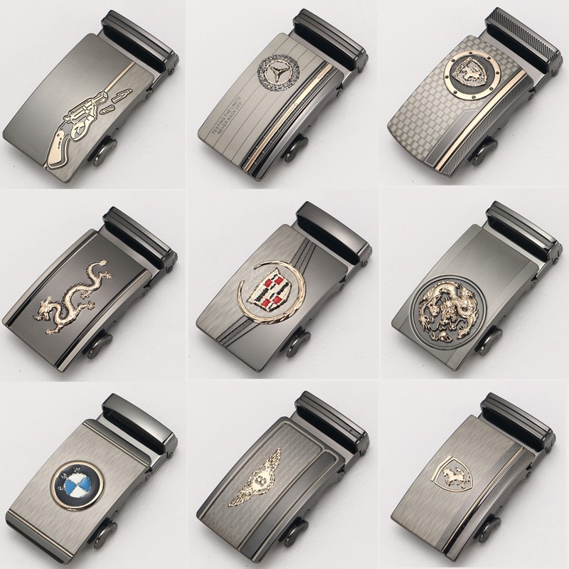 Đầu khóa thắt lưng cao cấp, hàng tinh sảo dầy dặn dùng cho dây khoá ray răng cưa