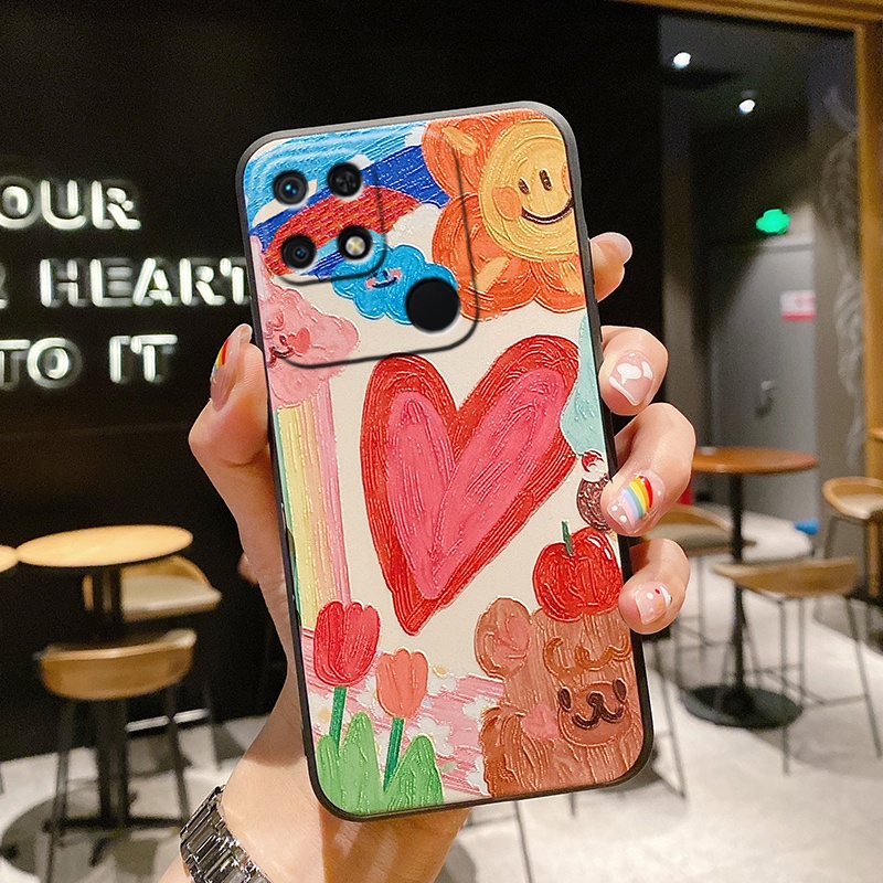 Ốp Điện Thoại Mềm In Hoạt Hình Cho Xiaomi 11T Pro Redmi Note 11 4G Redmi 10C Mi 11 Lite