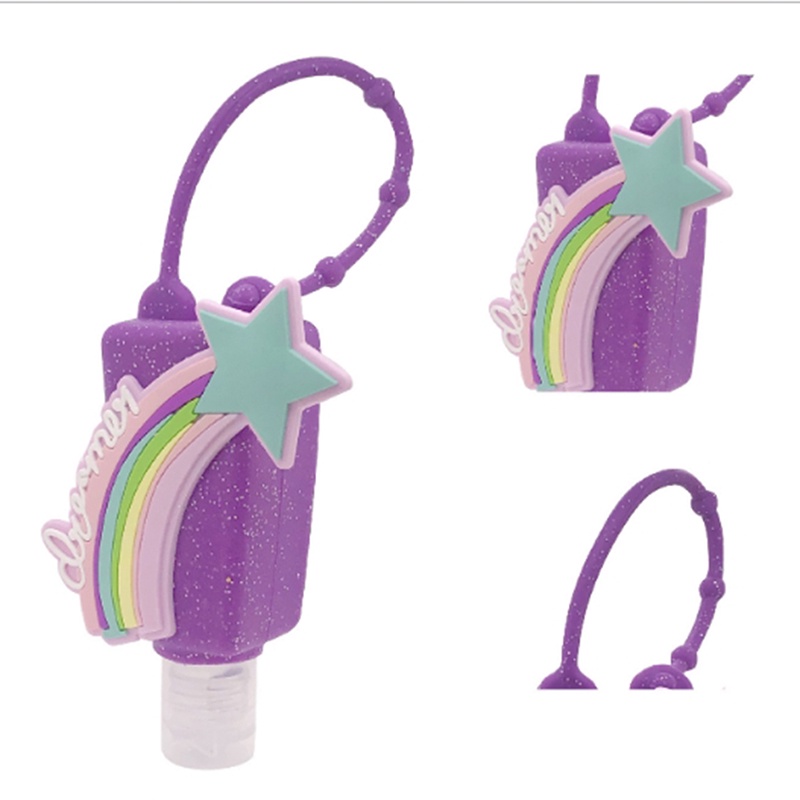 Chai Rỗng 30ML Kèm Siicon Hoạt Hình Dùng Chiết Nước Rửa Tay