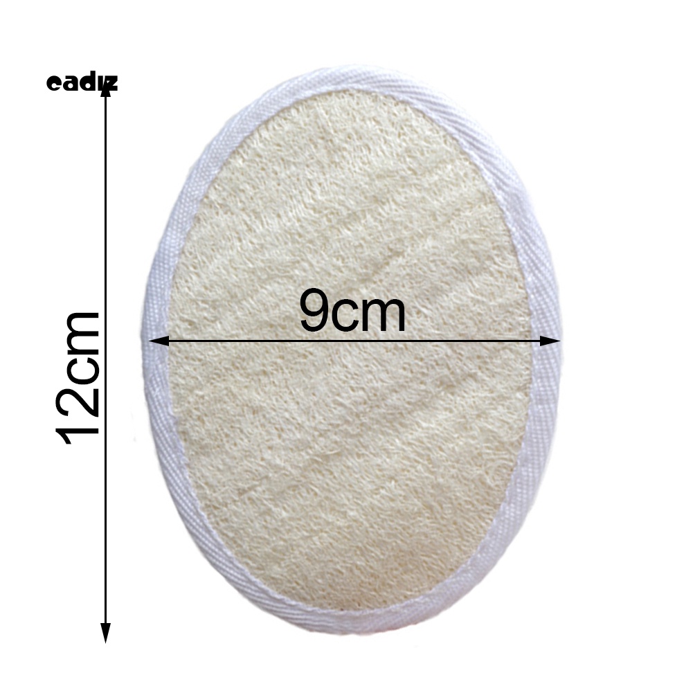 Bông Tắm Bằng Xơ Mướp Hình Oval Giúp Tẩy Tế Bào Chết Cho Da
