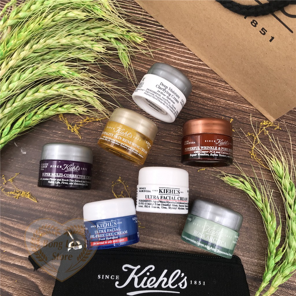 Kem Cấp Ẩm Cho Da Dầu Kiehl's / Kiehls Facial Oil Free Gel Cream 7ml