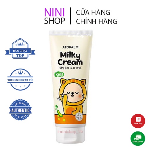 Kem dưỡng da cho bé ATOPALM Kids Milky Cream 180ml