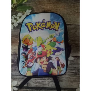 Freeship 99k TQ_Ba lô pokemon