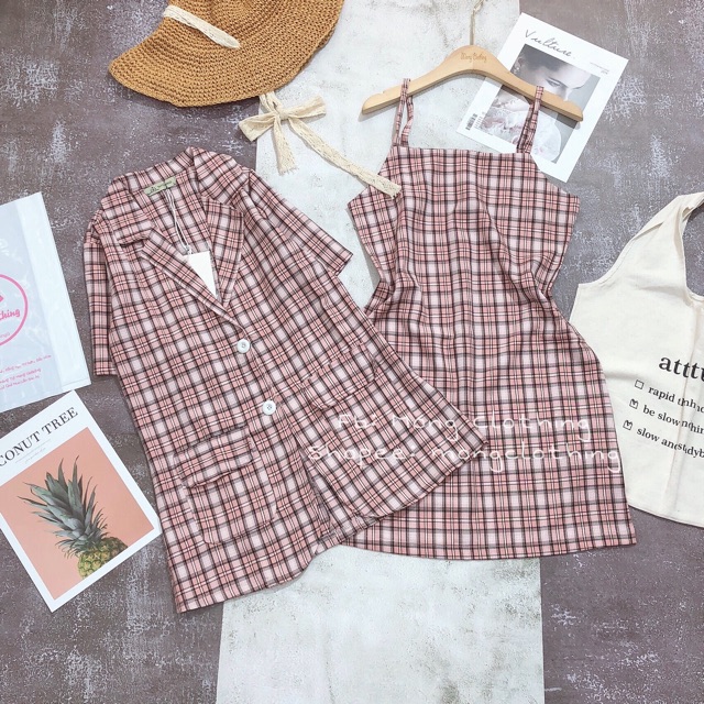 Set 2 món (áo vest + váy) | BigBuy360 - bigbuy360.vn