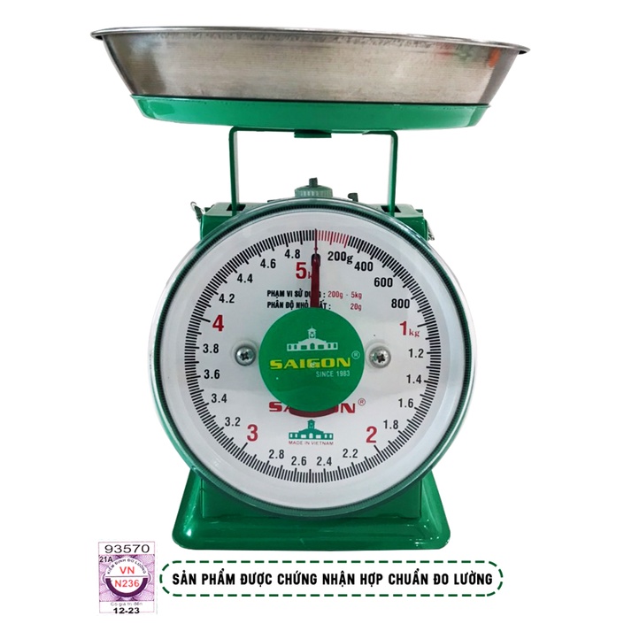 Cân 5 kg bảo hành 12 tháng