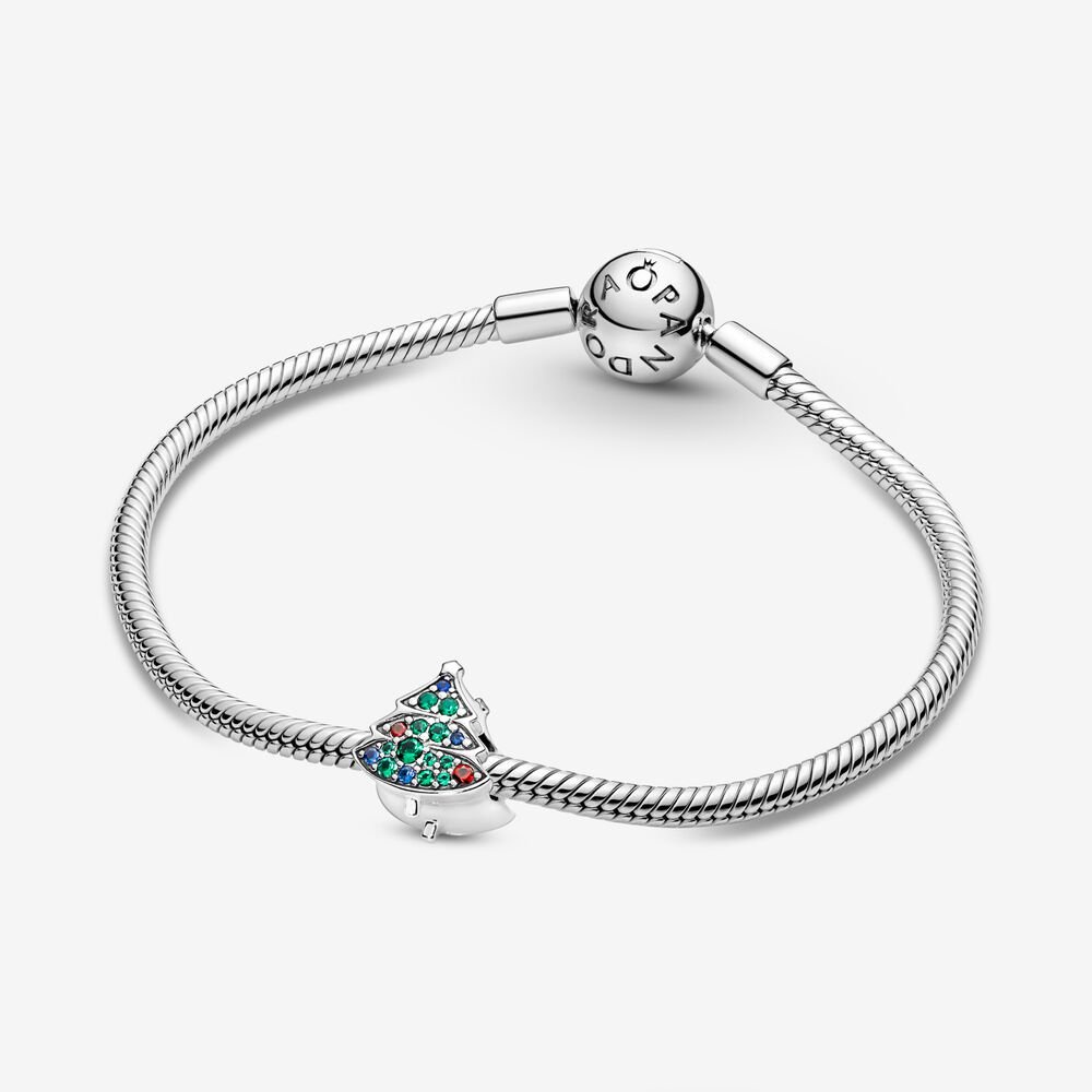 Hạt cây thông noel đầy màu sắc