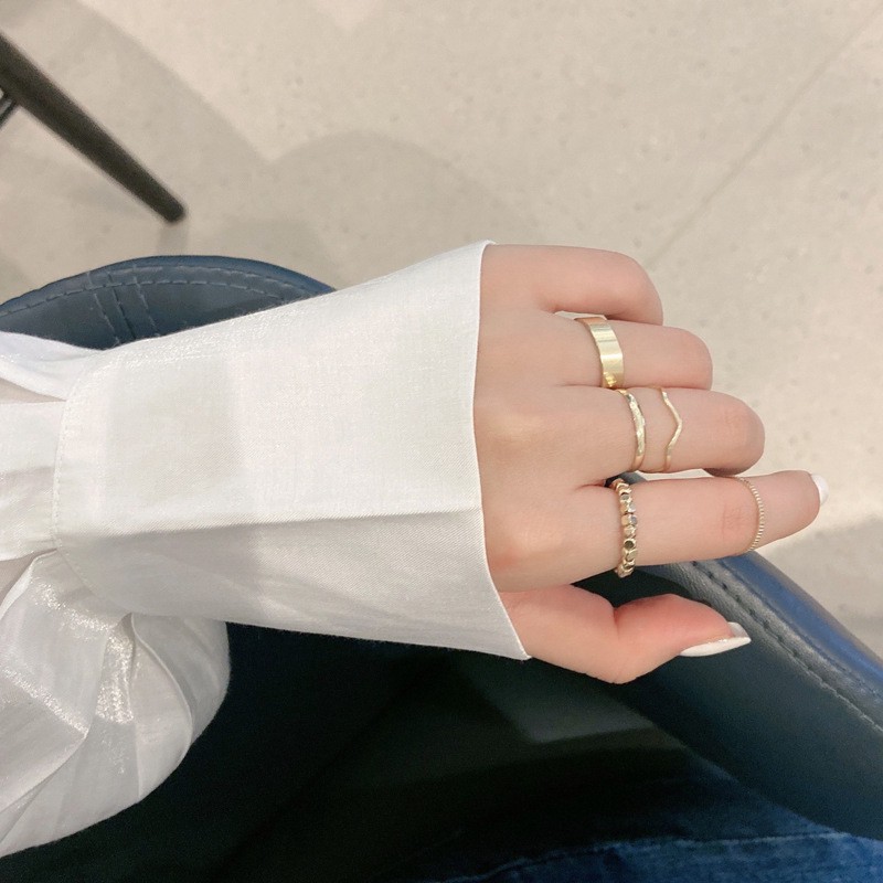 Set 6 nhẫn tay thời trang cá tính C50