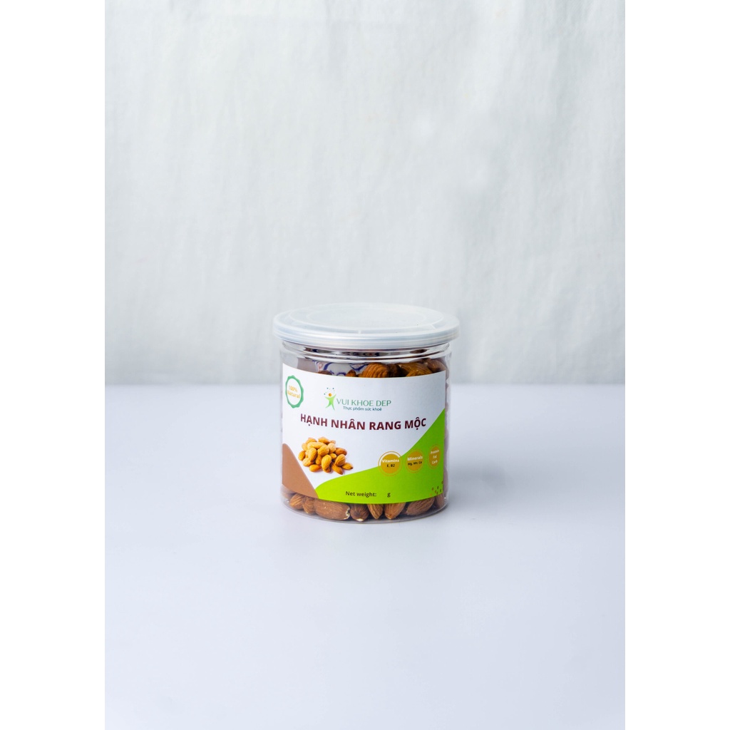 Hạnh Nhân Rang Mộc Vui Khỏe Đẹp - 250g