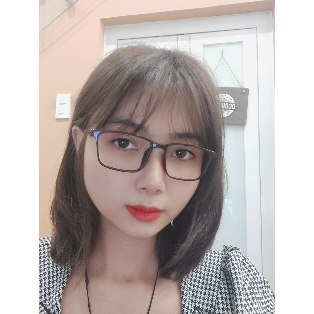 (Hàng chính hãng) Gọng kính vuông nam nữ Accede dòng Sarifa 2461 màu sắc thời trang, thiết kế dễ đeo bảo vệ mắt