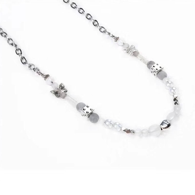 Dây Chuyền Mặt Hình Bươm Bướm Phong Cách Hip Hop Cá Tính