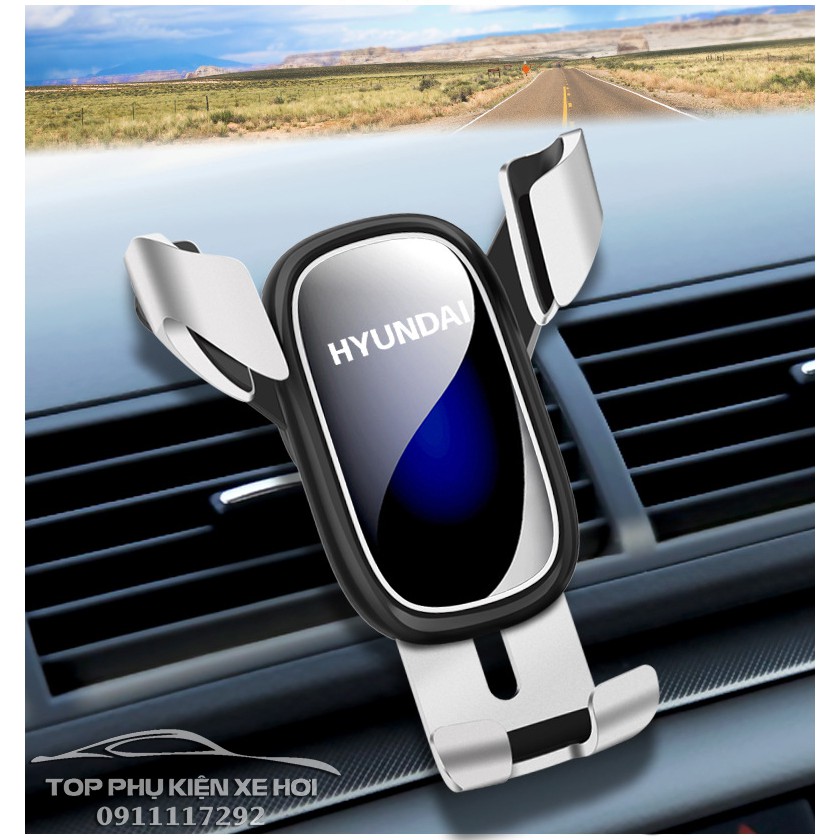 Giá đỡ điện thoại HYUNDAI OUTLET kẹp cửa gió ô tô | BigBuy360 - bigbuy360.vn