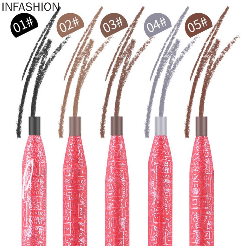 (Hàng Mới Về) Bút Chì Kẻ Lông Mày Tự Nhiên Kháng Nước Lâu Trôi Cho Nữ