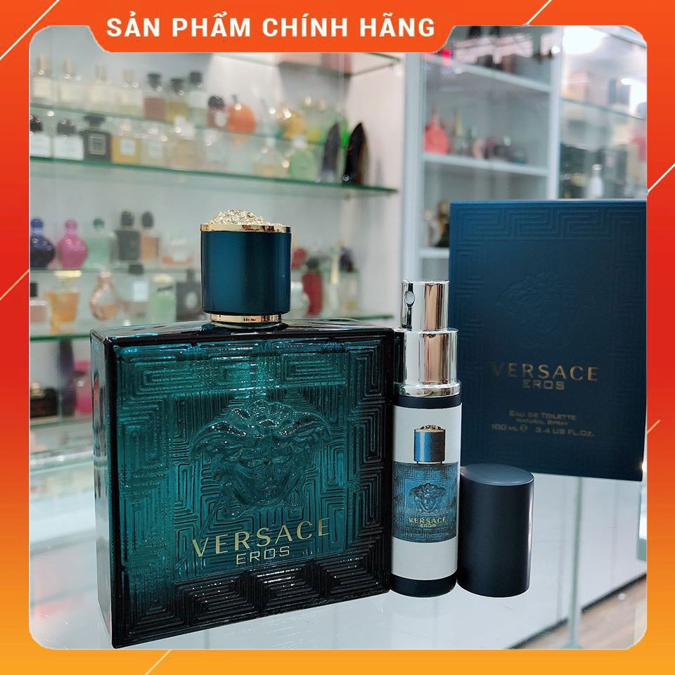 [Big Sale] Nước Hoa Nam VER SACE EROS 100ml - Mùi Thơm Nam Tính Giữ Hương Lâu Đến 12h | Thế Giới Skin Care