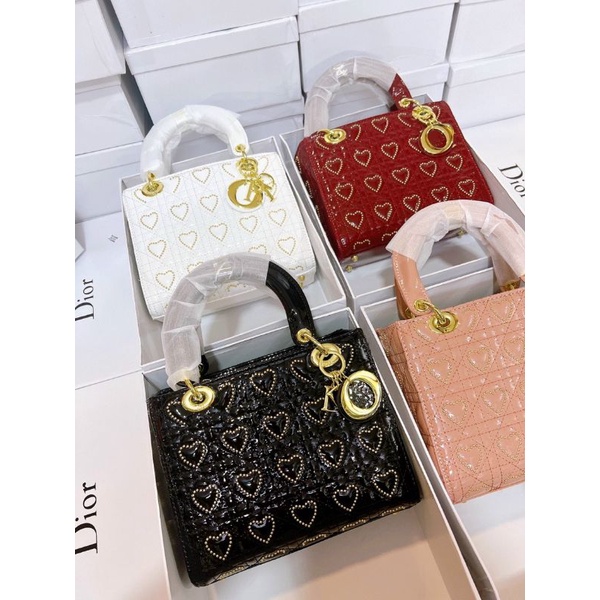 TÚI DIOR LADY 5 Ô ĐINH SUPER FULL BOX