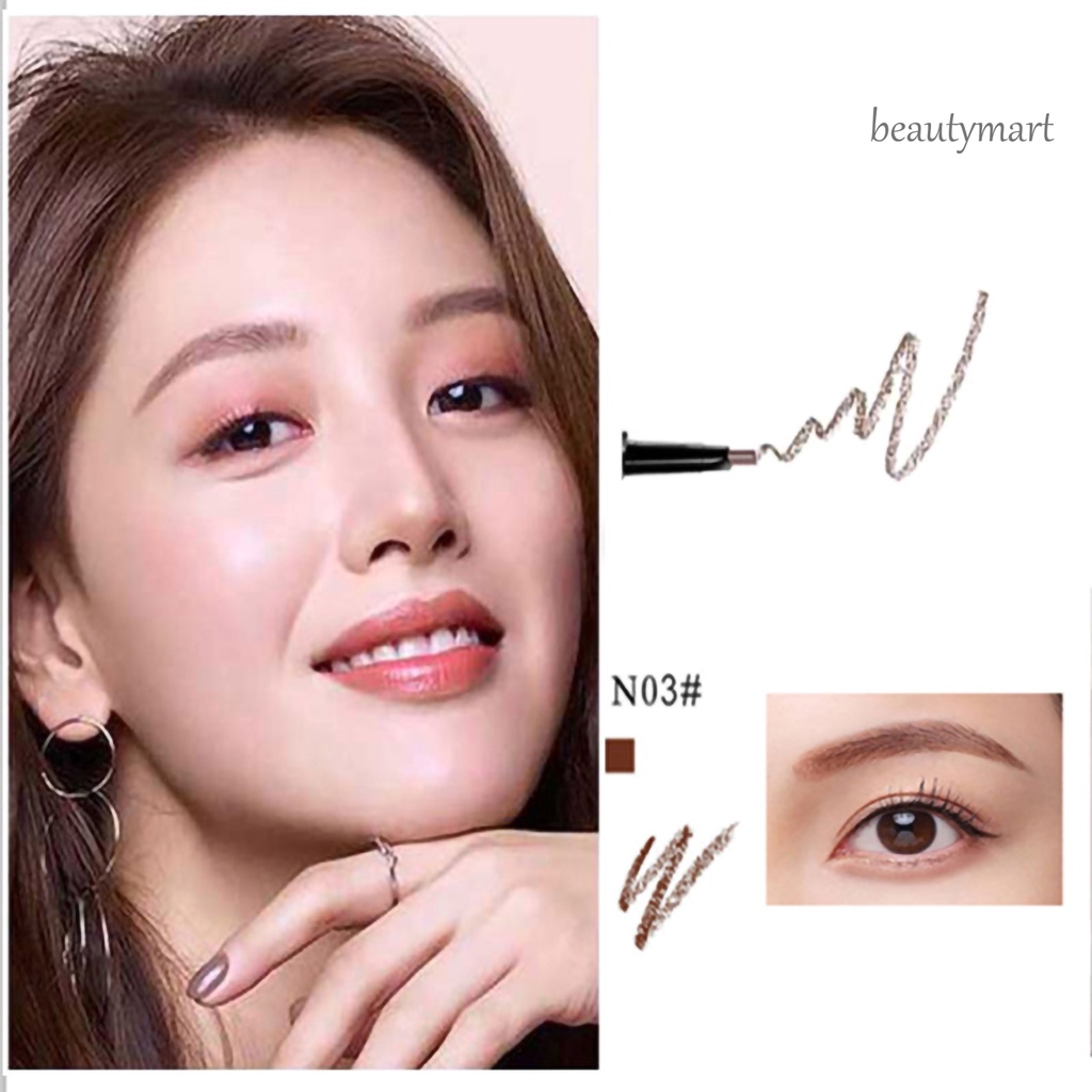 Chì Kẻ Mày Dạng Vặn Không Nhòe Có Đầu Cọ Chải Tiện Dụng