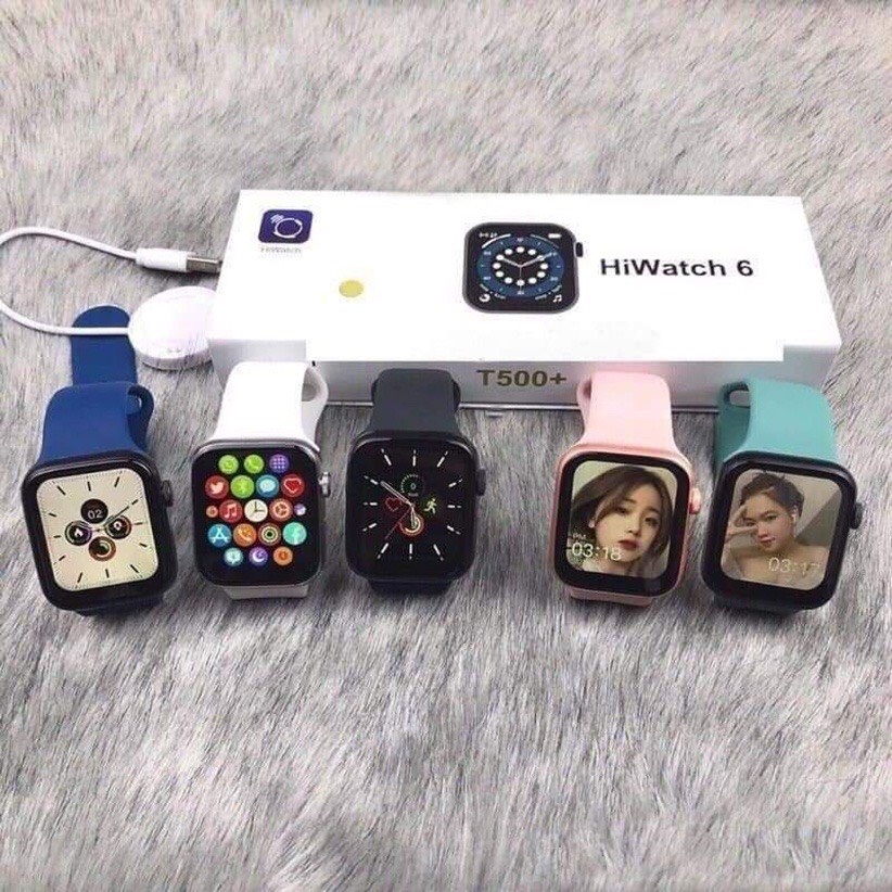 Đồng Hồ Thông Minh SmartWatch T500 - Theo Dõi Sức Khỏe - Nghe Gọi - Chống Nước IP67 - Thay Dây Chung Với AppleWatch 44mm