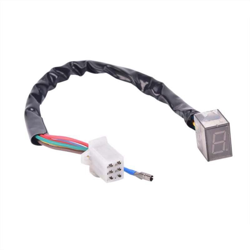 Bộ Đèn LED Cảm Biến Chuyển Số Hiển Thị Báo Số Cho Xe Máy
