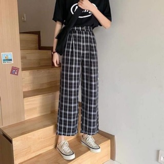 QUẨN KẺ ỐNG SUÔNG LƯNG CHUN 90CM (ảnh thật/sẵn)