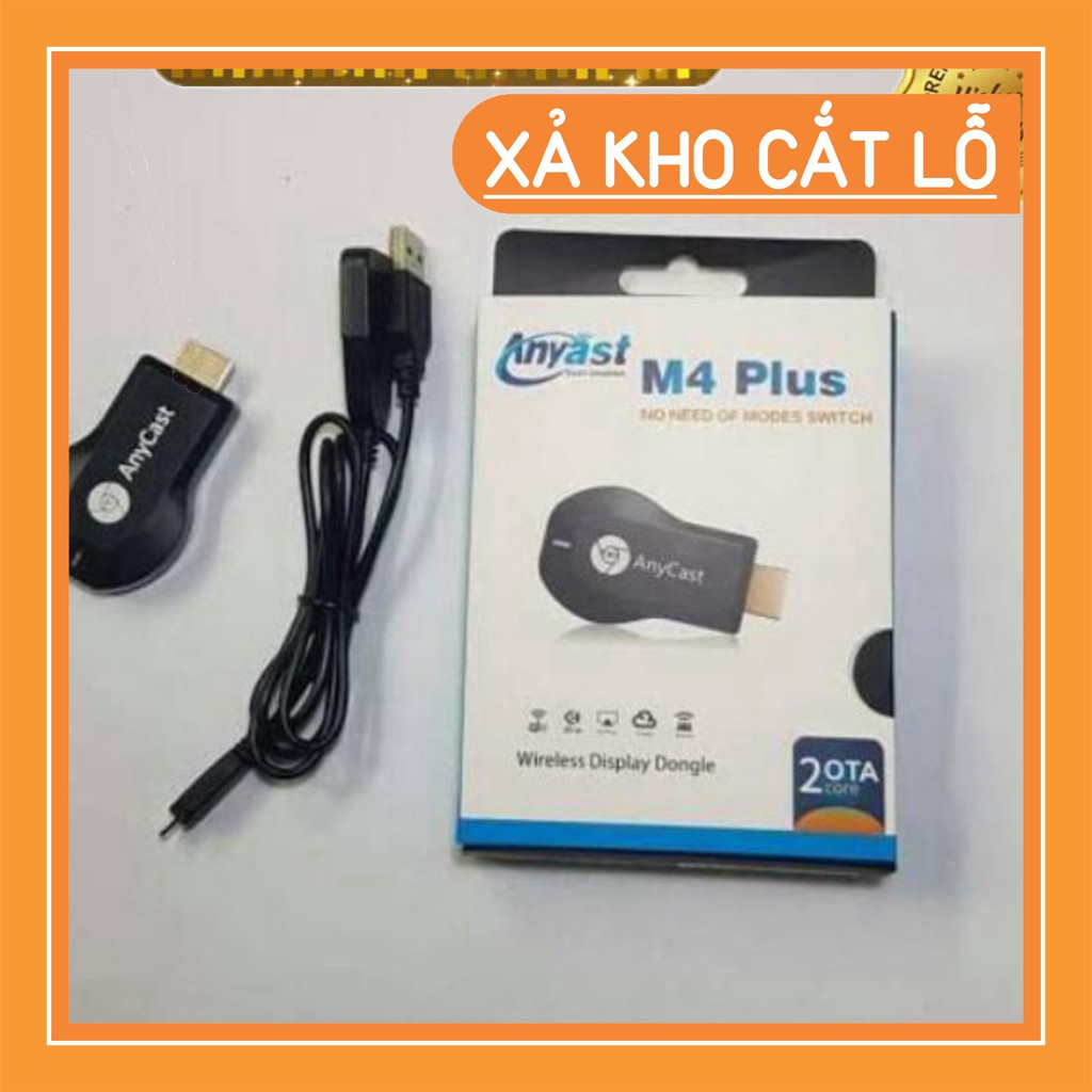 (SEO KHỦNG)  Bộ Chuyển Đổi Anycast M4 Plus Hdmi Dongle Usb Không Dây Wifi