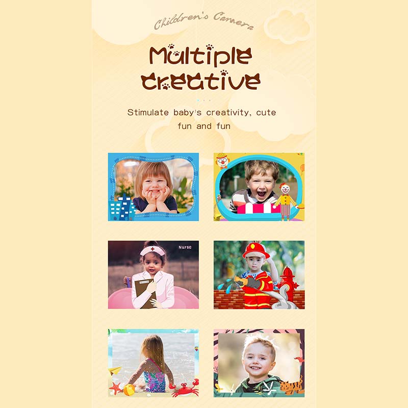 Children's Digital Camera HD Children's Camera Mini Camera Toy Birthday Gift Children's Educational Toy Camera | BigBuy360 - bigbuy360.vn