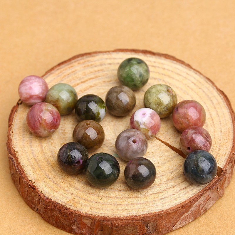 🔥 GIÁ SỈ 🔥 Hạt TOURMALINE làm vòng tay, handmade DIY PH882