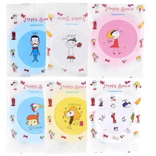 Gương cầm tay mini dễ thương