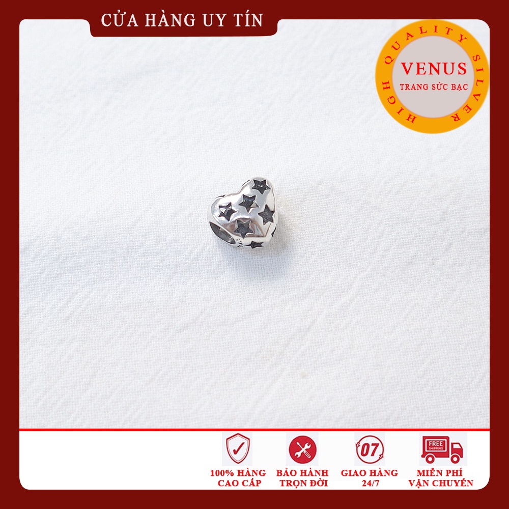 Charm bạc 925- Tim nhẫn cầu hôn- Msp260