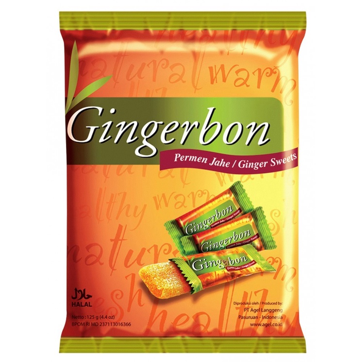 Kẹo gừng Gingerbon gói 125gr