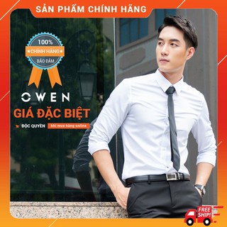 Owen - Áo sơ mi trắng dài tay Owen nano không nhăn (Regular fit/Slim fit)