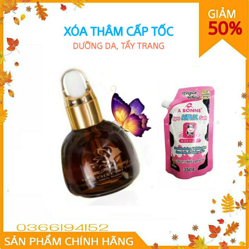 (Mua1tặng1)Tinh dầu Xóa thâm Ngọc Thiên Hương Xóa sạch thâm mụn, mắt, môi, nách, bikini, côn trùng đốt,...[ Chính Hãng ]