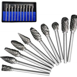 ⚡FREESHIP⚡ Bộ 10 mũi mài hợp kim cán 3mm