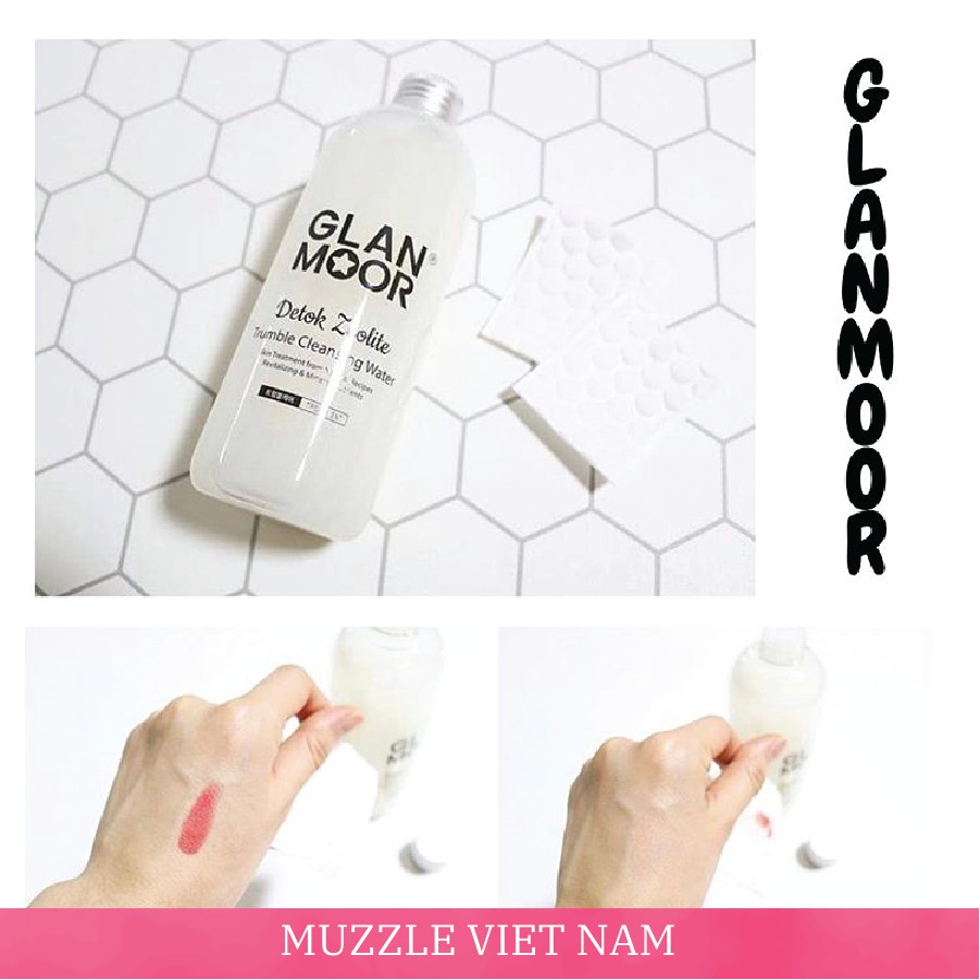 Nước Tẩy Trang Thải Độc Tố GLAN MOOR Detok Zeolite Trumble Cleasing Water