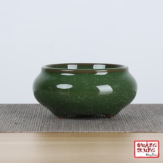 Chậu cây mini bằng gốm sứ dùng để trang trí