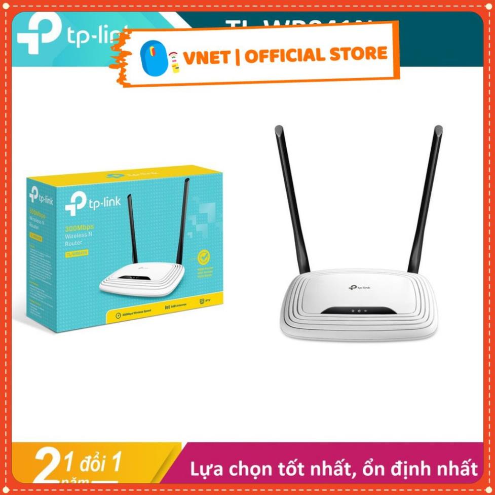 [Chính Hãng] Bộ Phát Wifi TP-link TL-WR841N Chuẩn N Tốc Độ 300Mbps  - SPANA