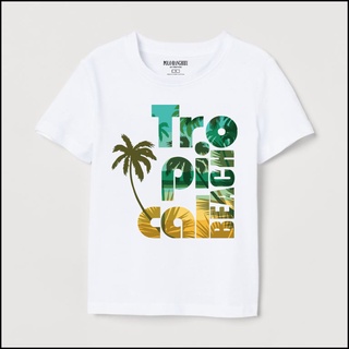 Áo thun hàng hiệu TROPICA BEACH TEE form regular dành cho nam nữ, vải cotton 100% co dãn 4 chiều, thoáng mát.