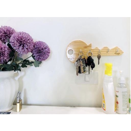 Kệ treo tường treo chìa khóa gọn nhẹ