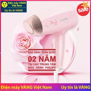 Thanh lý Máy sấy tóc du lịch Philips BHC010 - Hàng chính hãng (Bảo hành 2 năm toàn quốc)