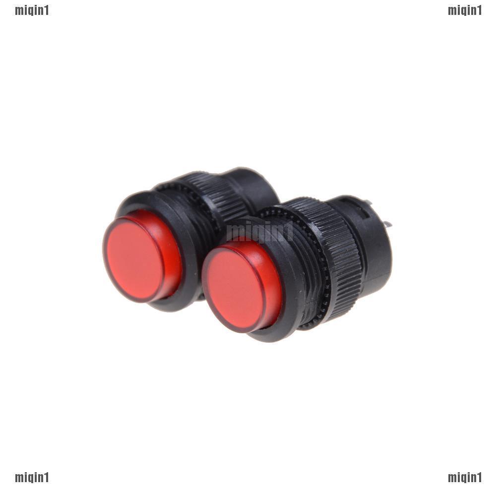 $VN 2Pcs R16-503AD OFF-ON LED Light Self-locking Latching Push Button Switch ZNS 1126