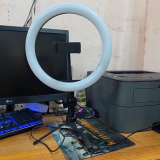 Đèn LIVESTREAM 26CM - Đèn để bàn ( Tặng Chân Để Bàn )