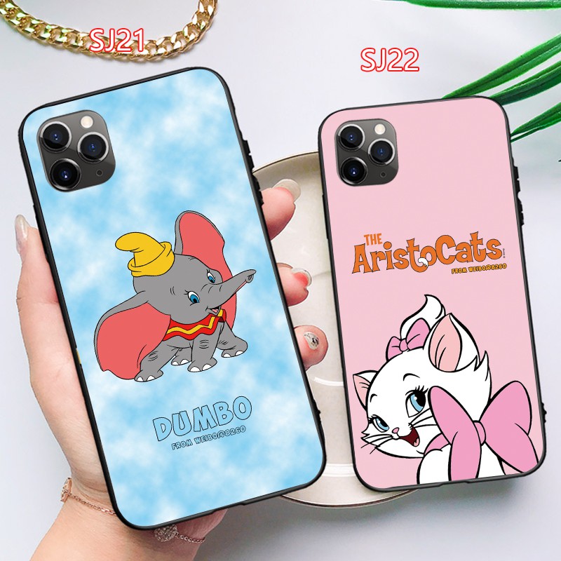 Silicone iPhone 7 8 Plus X XS XR 11 PRO MAX SE 2020 XS MAX Case Dumbo