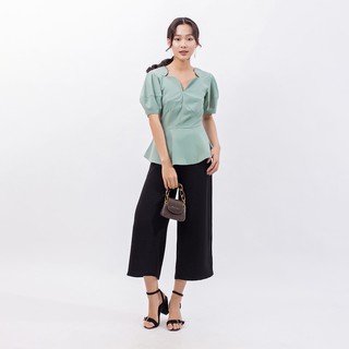Áo kiểu peplum thời trang Eden - ASM077