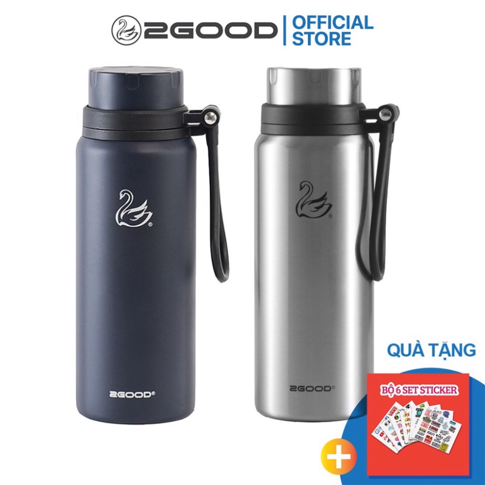 Bình giữ nhiệt 2GOOD Wide Mouth X7 (Giữ Nóng từ 8-10h, Giữ Lạnh từ 16-24h và không đổ mồ hôi)