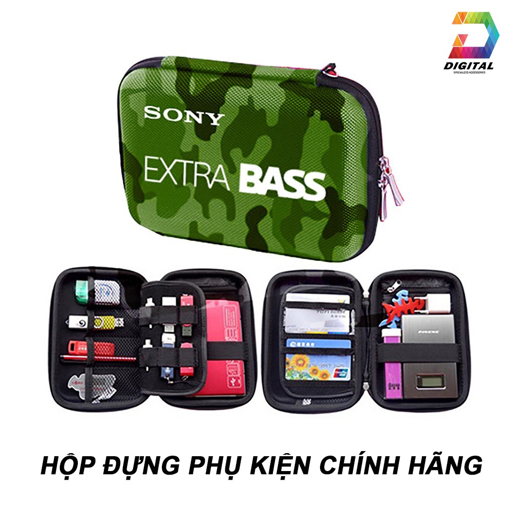 Hộp Đựng Phụ Kiện Sony Extra Bass Cao Cấp