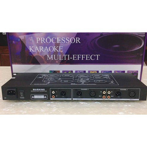 Máy nâng tiếng TD Accoustic CB 600  - Hàng chính hãng, chân AV mạ đồng vàng - Gia Khang Electronics