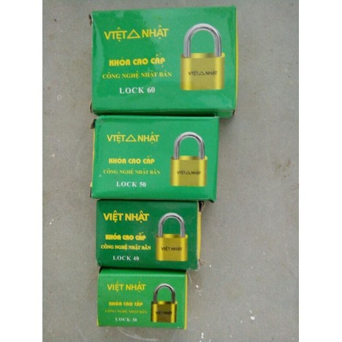 Khóa Bấm Việt Nhật Cỡ lock 30  Khóa Cửa 3 Chìa Công Nghệ Nhật Bản