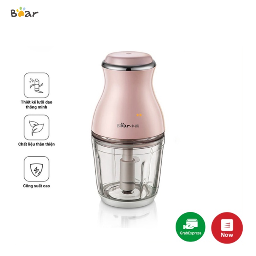 Máy Xay Thực Phẩm Đa Năng Bear QSJ-B02U2 Nhỏ Gọn Tiện Lợi {Chính Hãng Bảo Hành 18 Tháng}