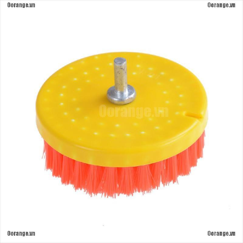 Bàn Chải Gắn Máy Khoan Điện Đánh Bóng Sàn 110mm /