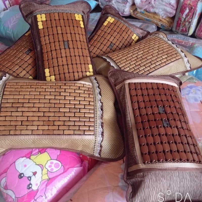 Gối Trúc Điều Hoà Cao Cấp - Mát Xa Cổ Truyền - Kích Thước: 30 x 50 cm