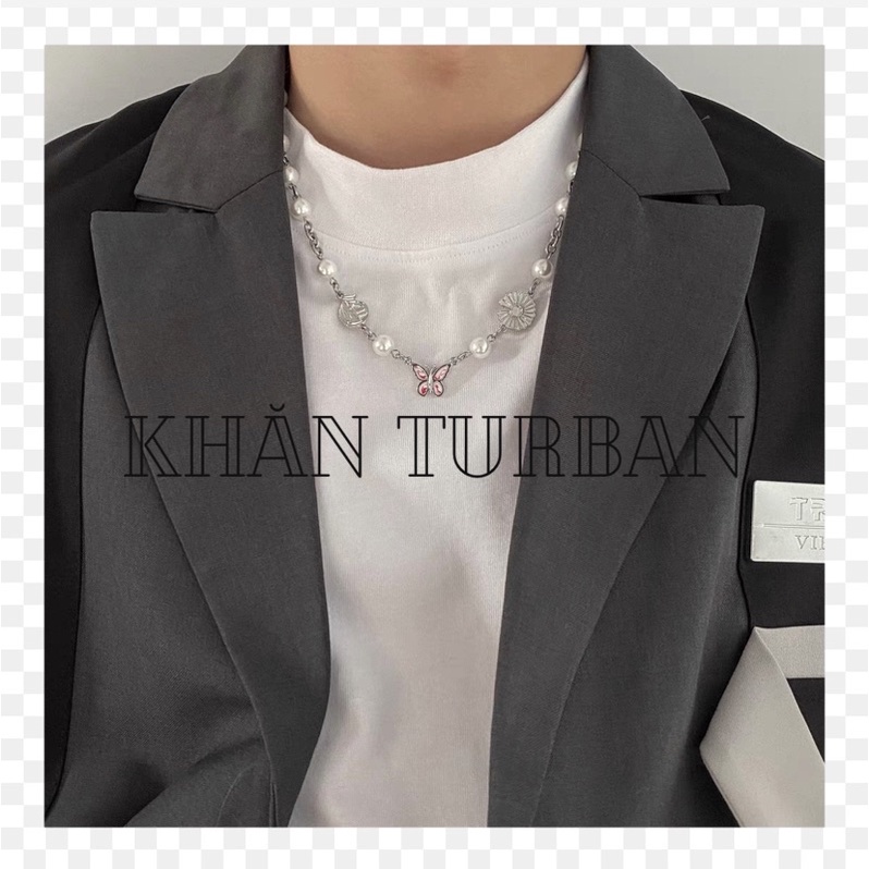 Vòng cổ hạt charm cute unisex dễ thương