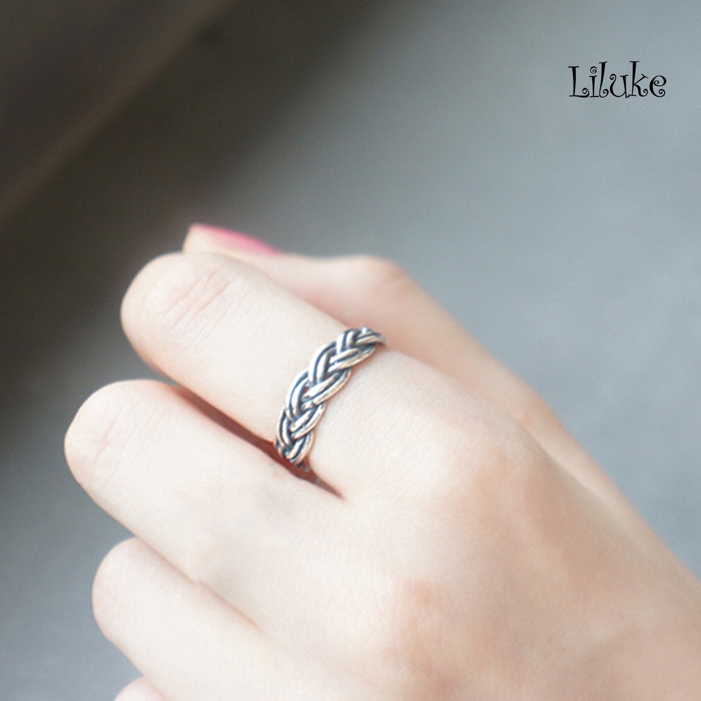 Nhẫn Hợp Kim Hở Kiểu Dáng Đơn Giản Thời Trang Cho Nữ